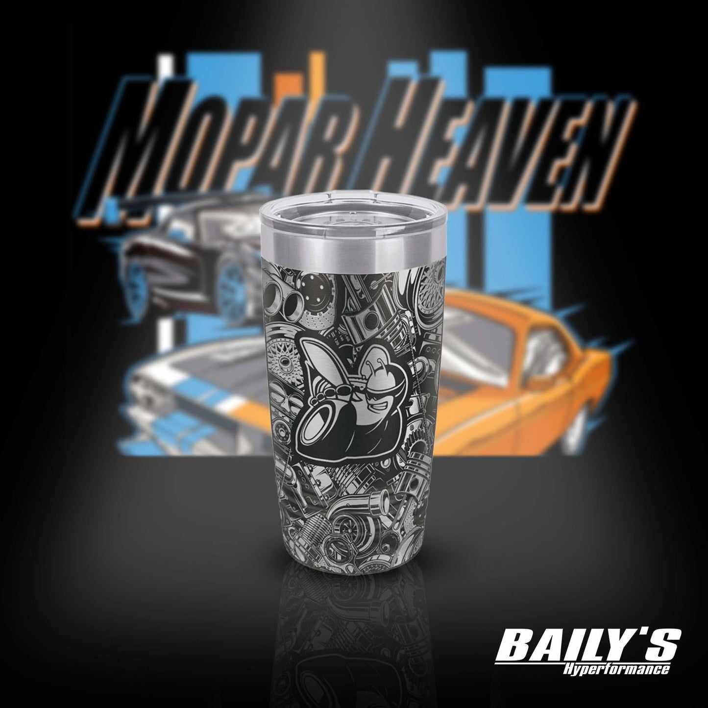 MOPAR Heaven 2025 Special Edition 20oz Tumbler ( Please either email or message us on Instagram to send us your logo )