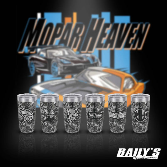 MOPAR Heaven 2025 Special Edition 20oz Tumbler ( Please either email or message us on Instagram to send us your logo )
